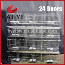 Cages de lapin en métal à 3 niveaux